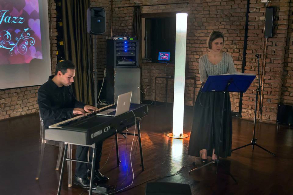 Duo jazz piano & voce