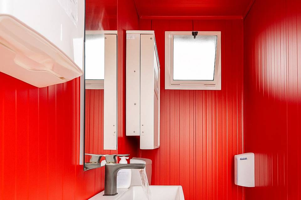 Bagno rosso_ interno