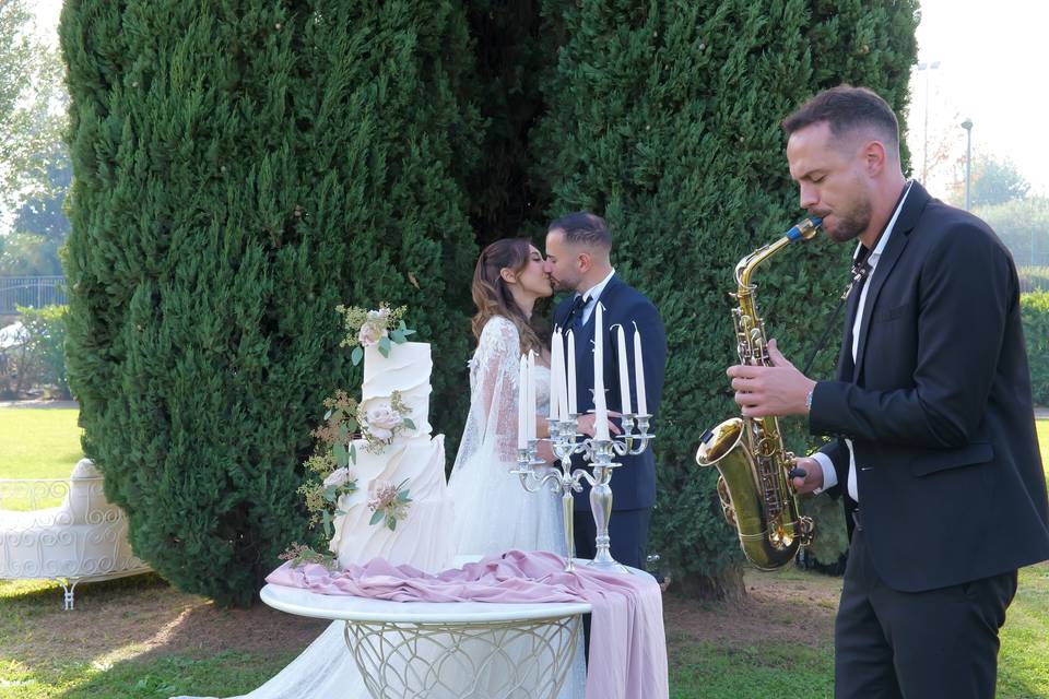 Sposi in giardino