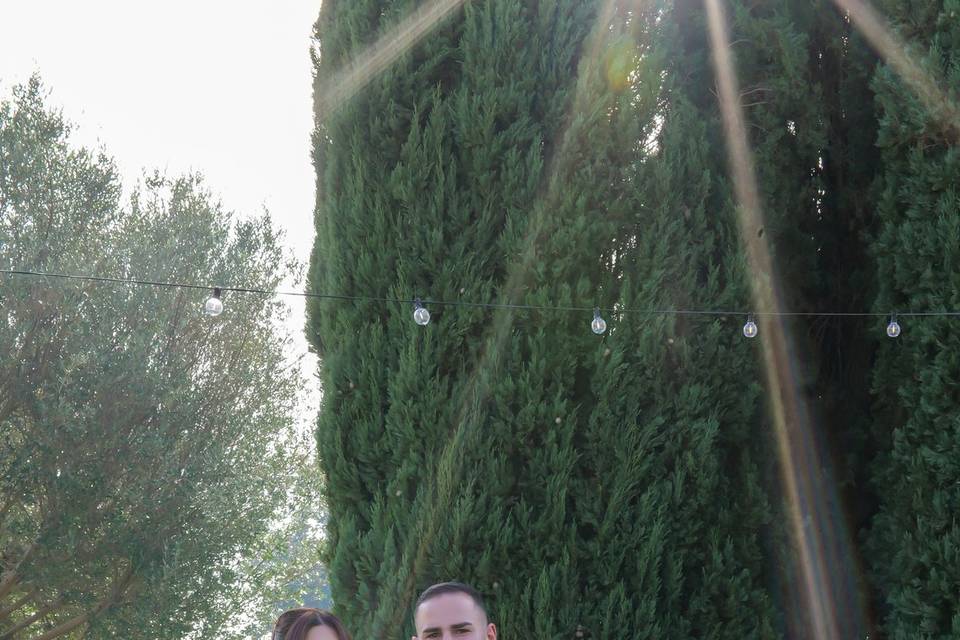Sposi in giardino