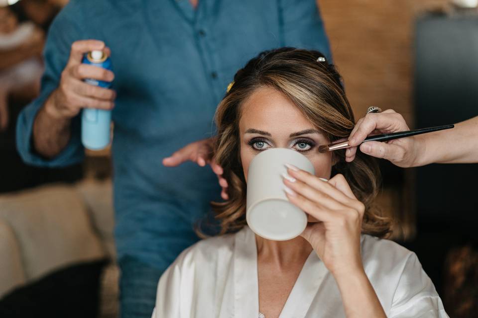 Preparazione sposa-roma