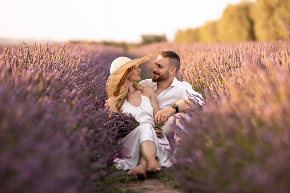 Pre wedding lavanda