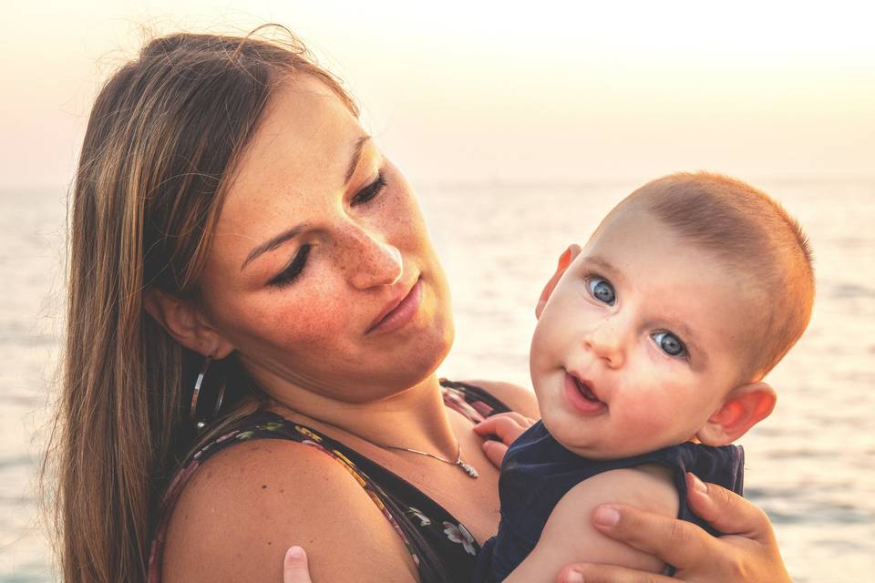 Elisa e la sua bimba