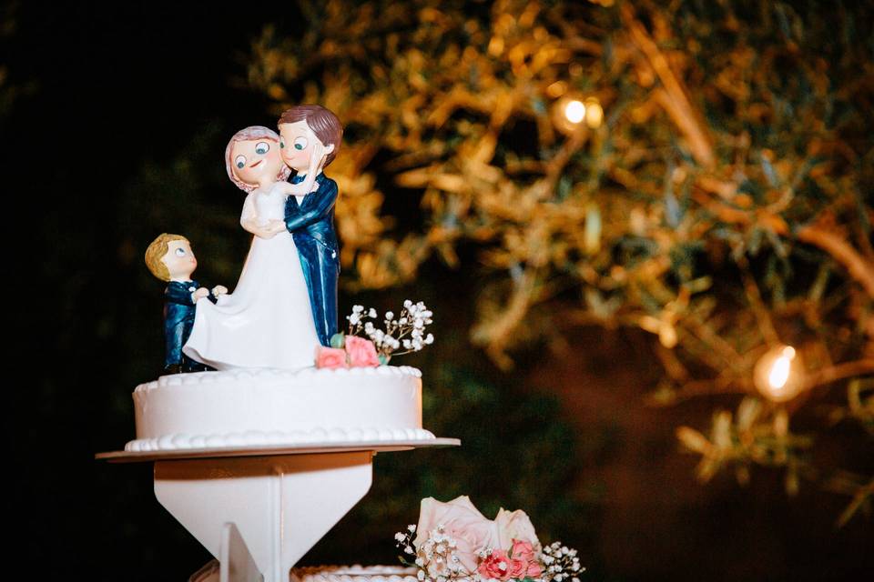 Wedding cake a monoporzioni