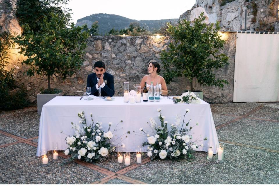 Tavolo sposi