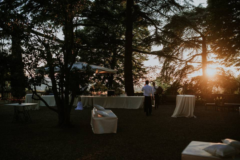 Aperitivo al tramonto