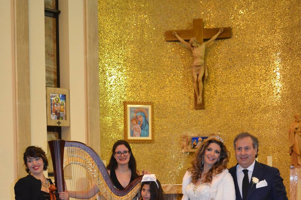 Al matrimonio di Maria Monsé !