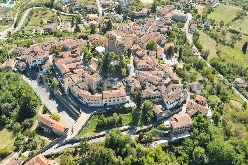 Trisobbio visto dall'alto