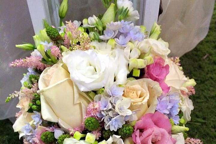 Bouquet with soft flowers