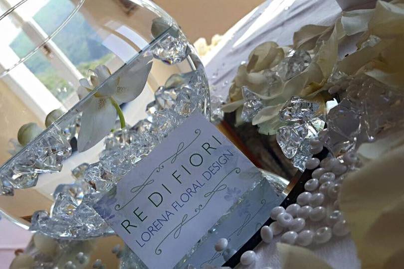 Crystal centerpiece