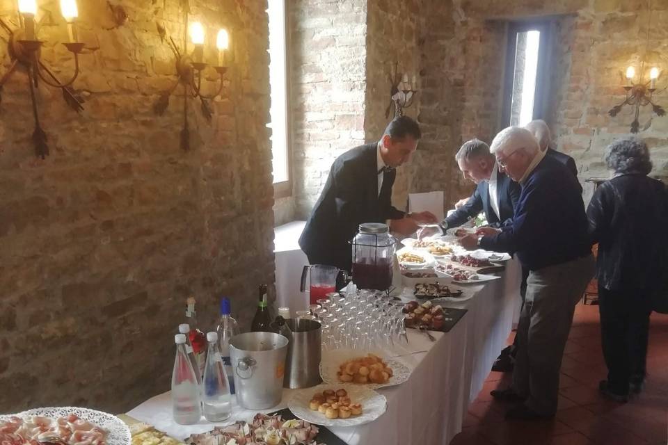 Buffet sala interna