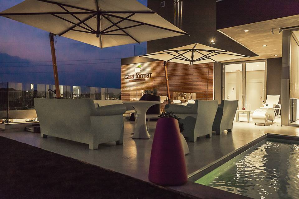 Aperitivo vicino lama d'acqua
