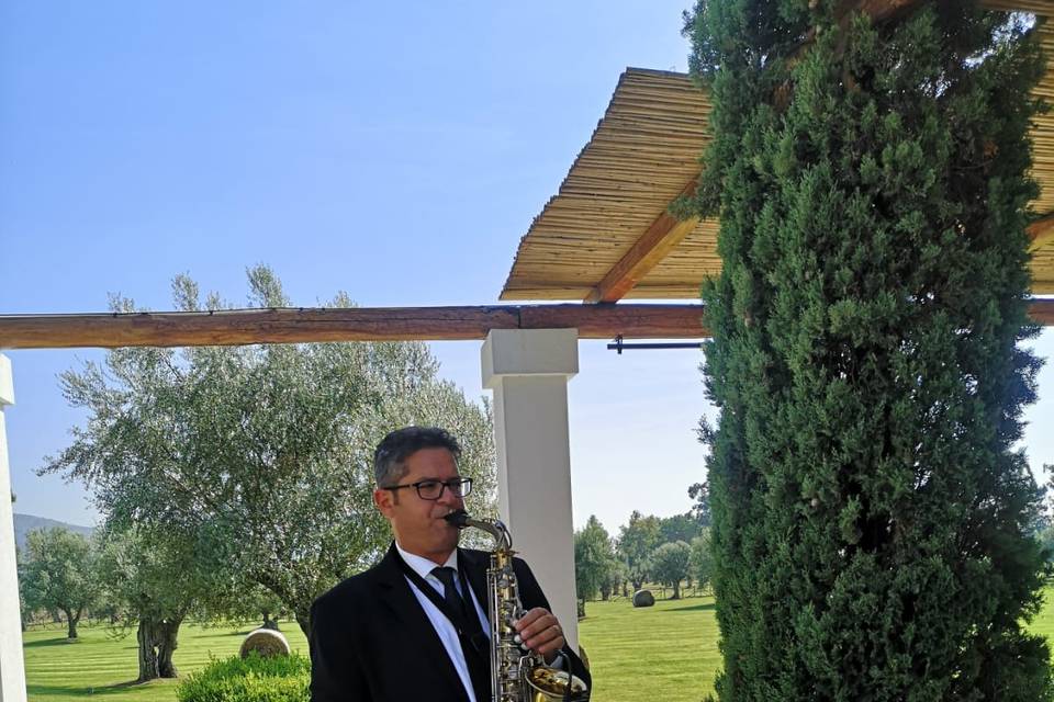 Mama casa in campagna sax live