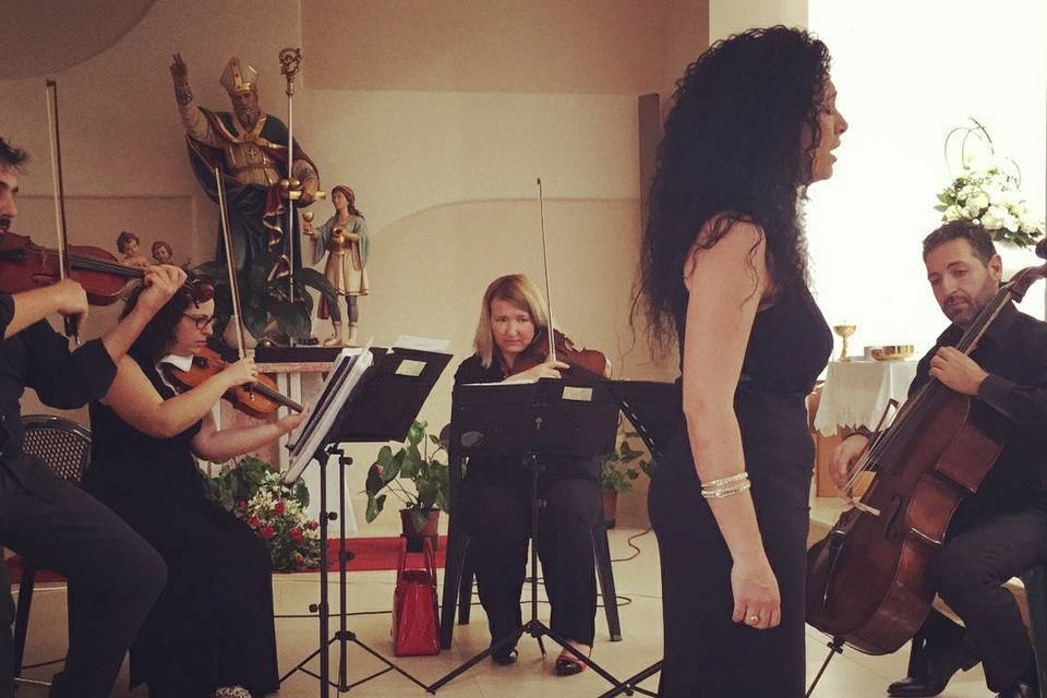 Quartetto d'archi e voce soprano