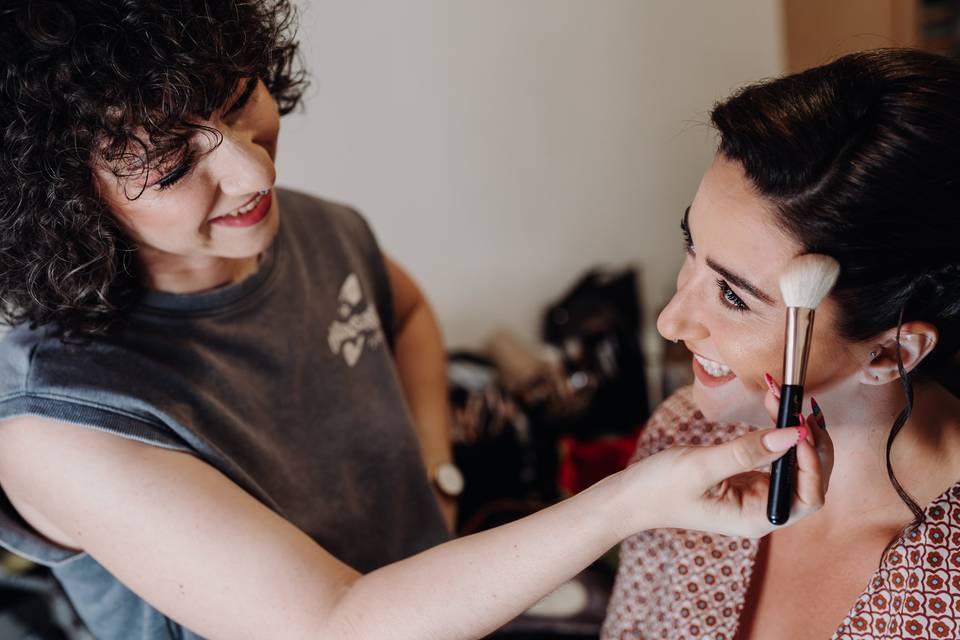 Backstage sposa