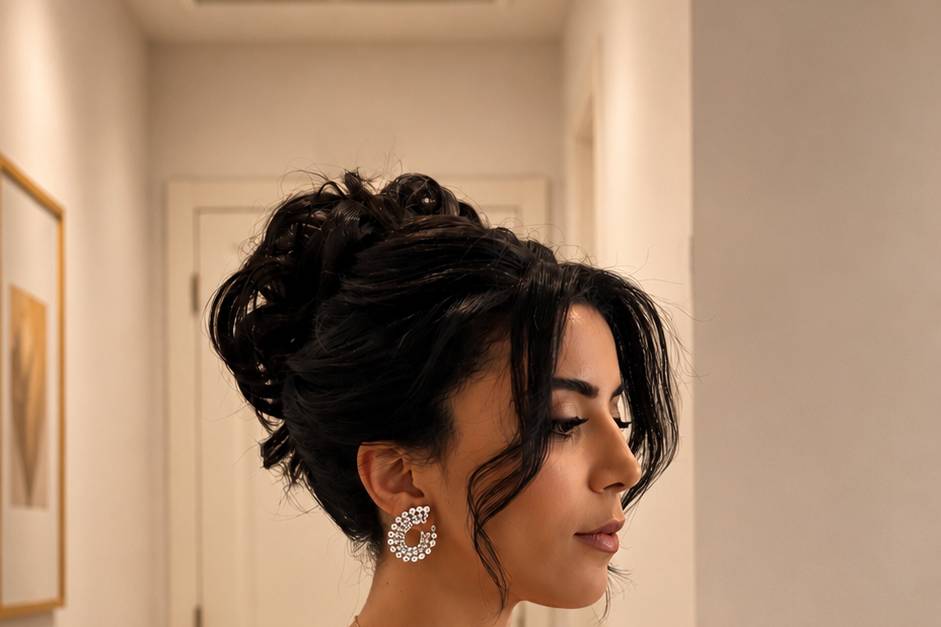 High bun