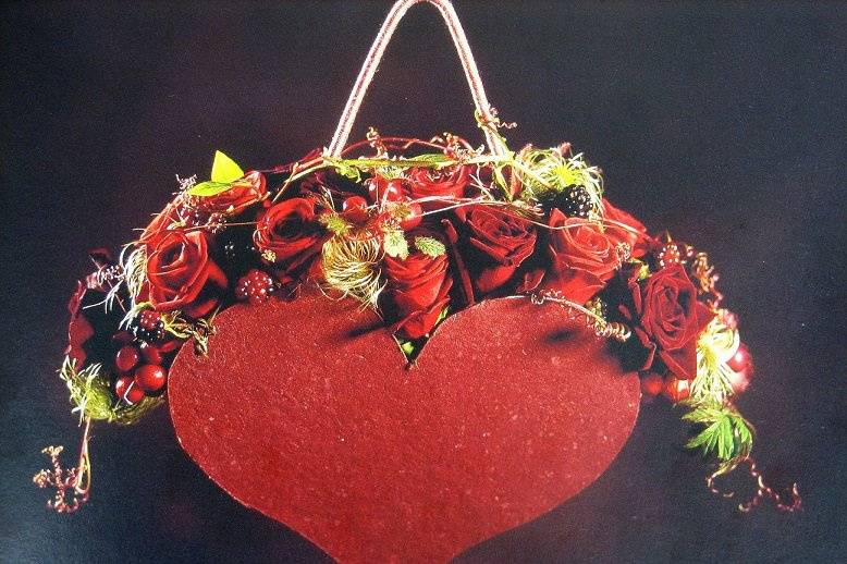 Buoquet-borsa cuore