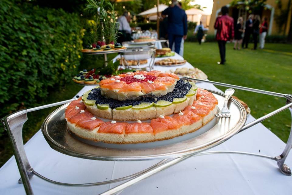 Aperitivo i giardino