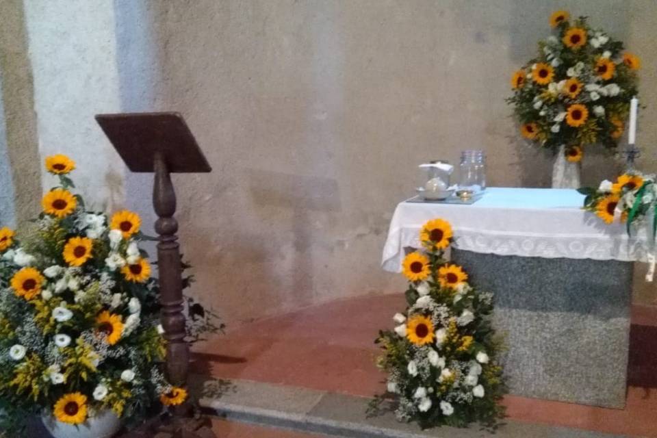 Allestimento chiesa