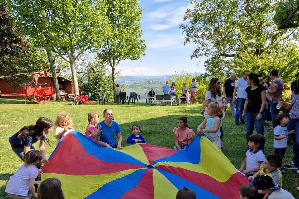 Giochi in giardino