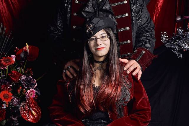 Goth couple