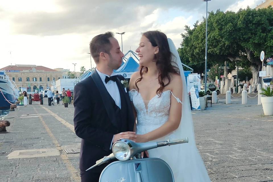 Shooting Vespa