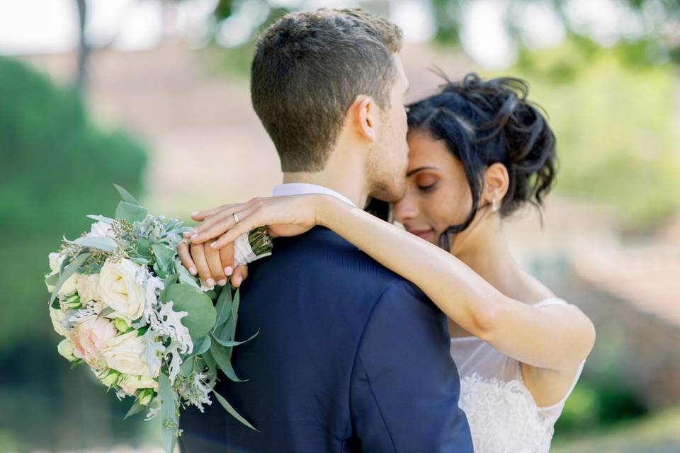 Forehead kiss