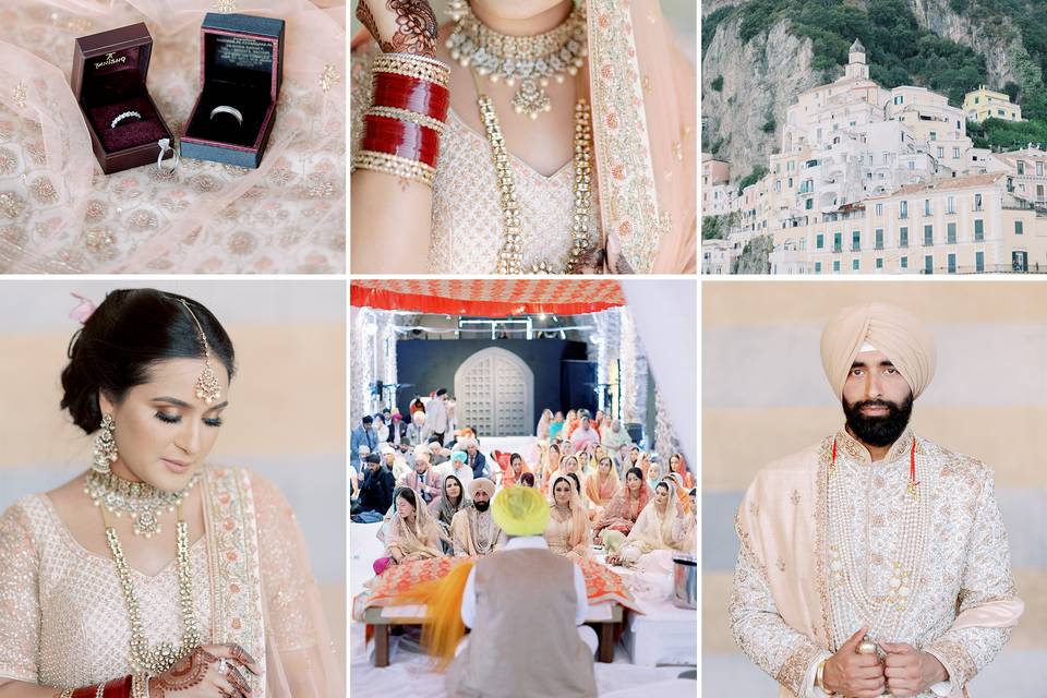 Amalfi Indian wedding