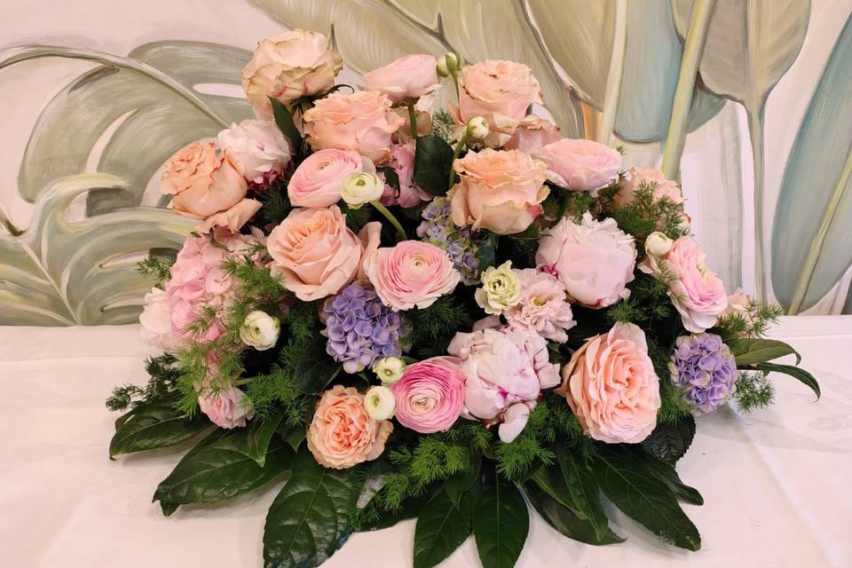 Peonie e rose