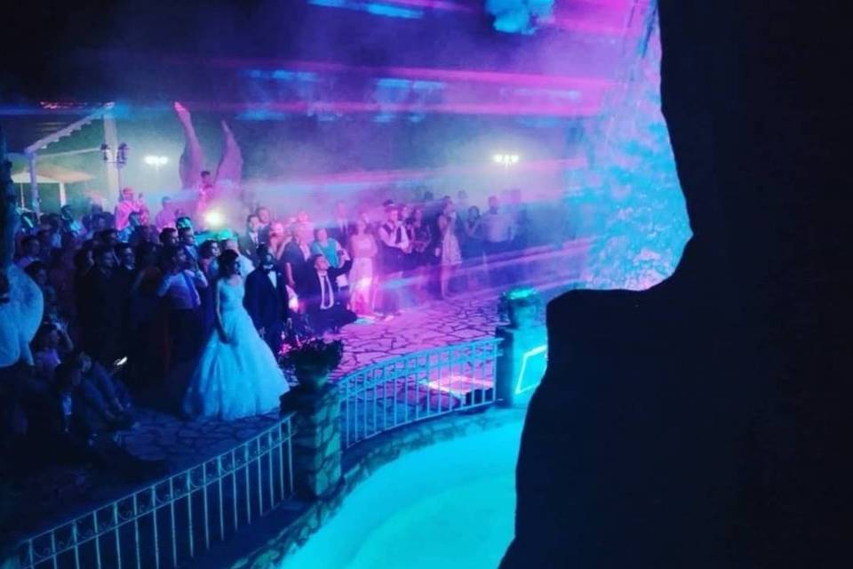 Wedding Laser Show