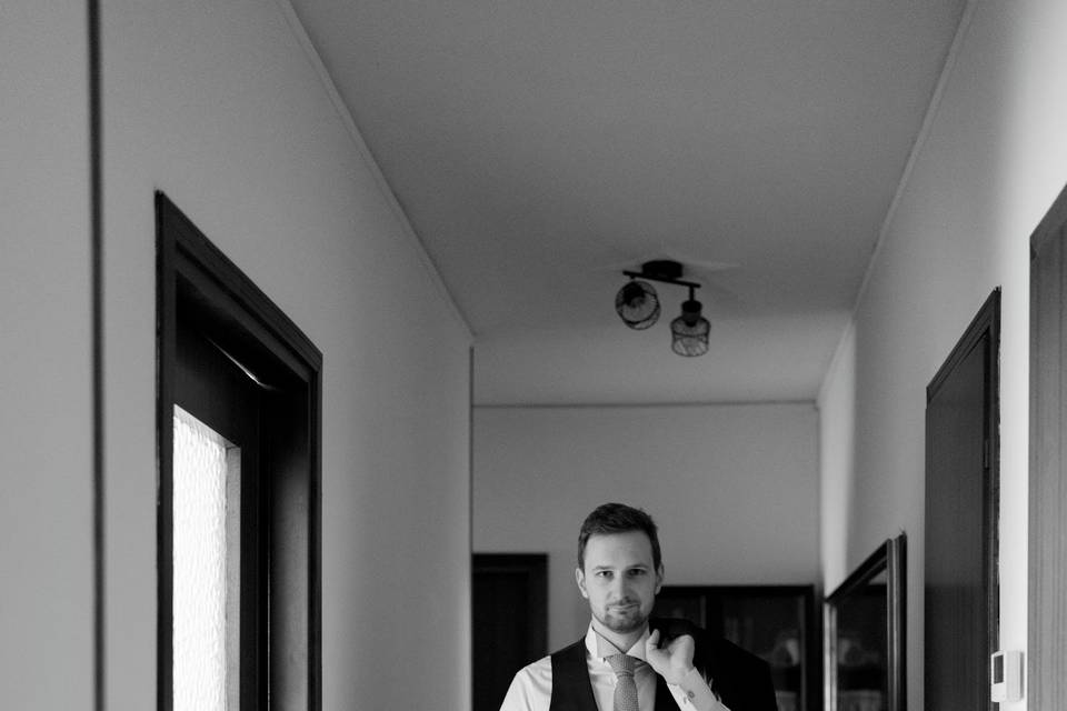 Preparativi dello sposo