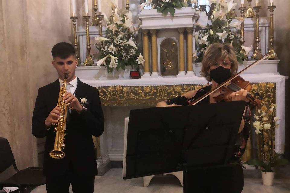 Sax soprano e Violino