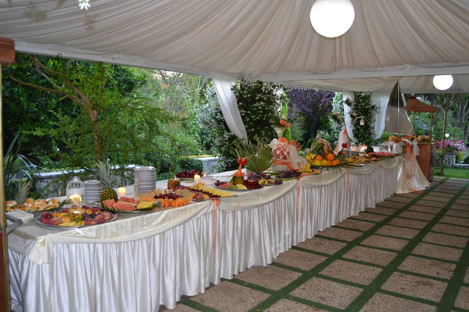 Buffet di frutta