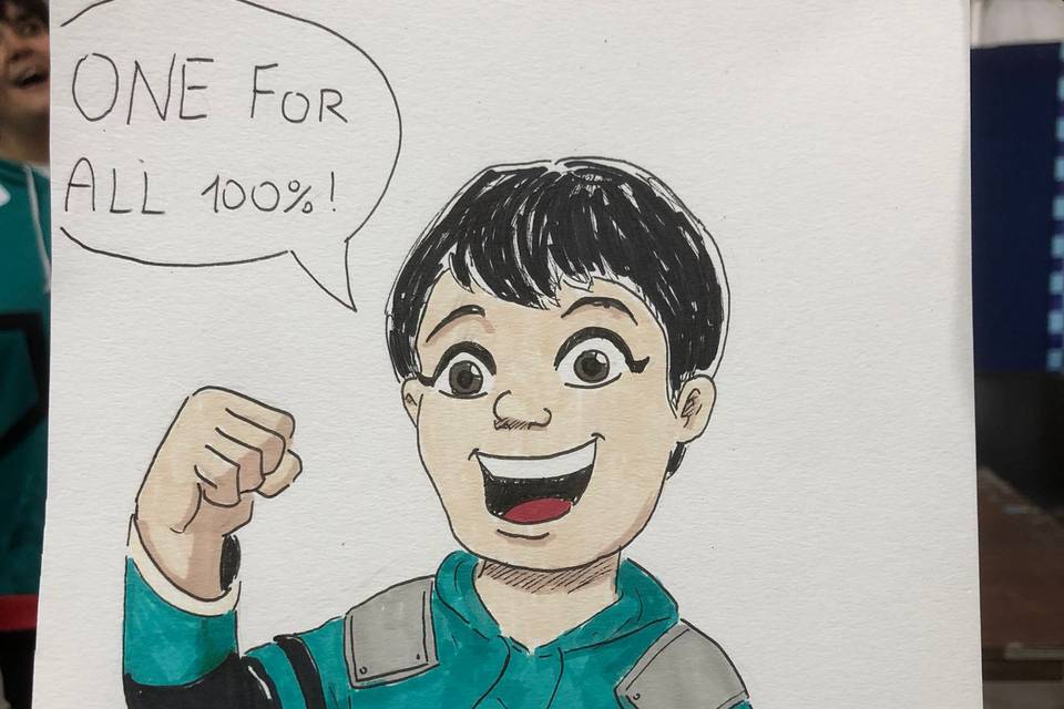 Caricatura regalo