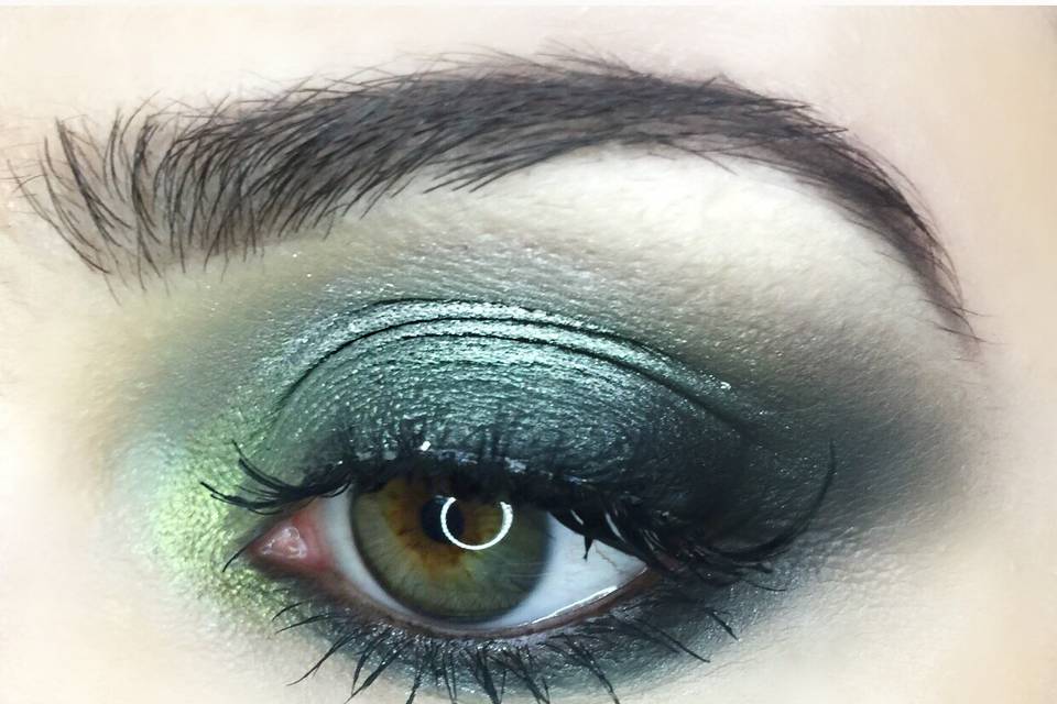 Green Smokey Eye