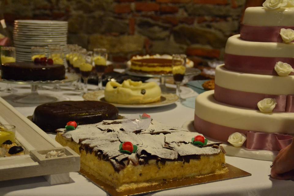 Buffet di dolci homemade