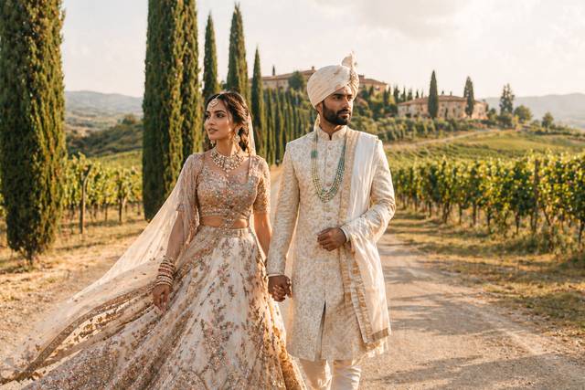 Matrimonio indiano in Toscana