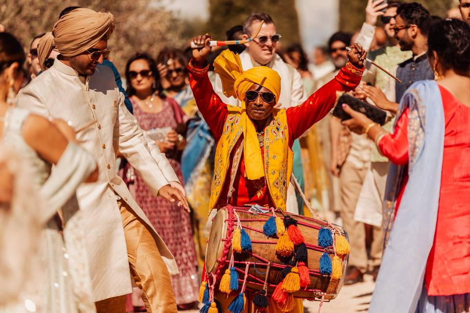 Indian wedding in puglia