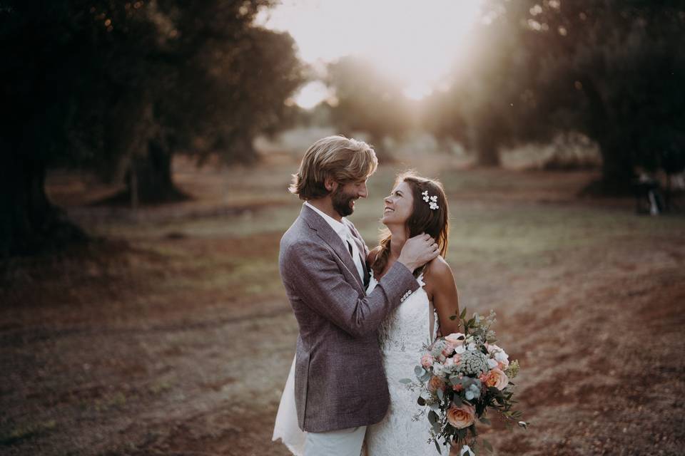 Preparazione sposa