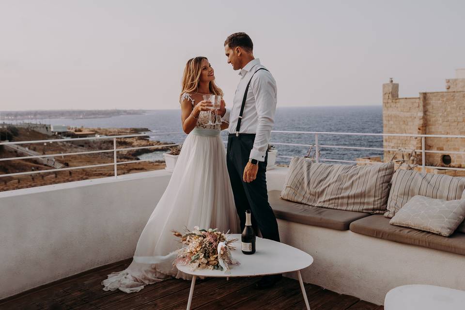 Matrimonio intimo a Polignano