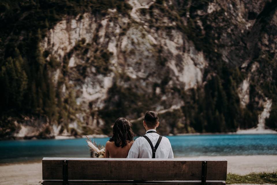 Matrimonio Intimo sul lago di