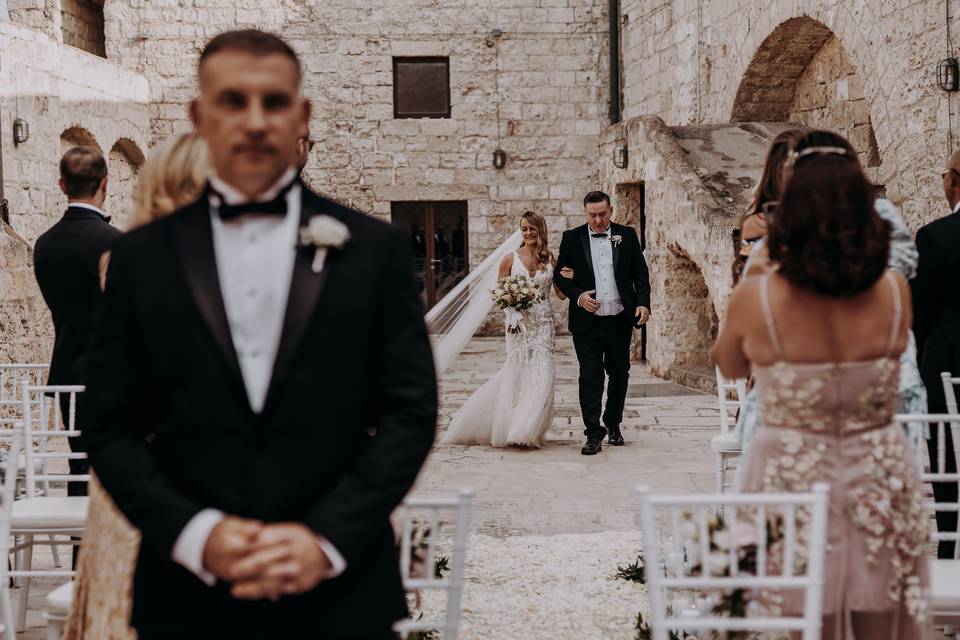 Matrimonio al castello di Mono