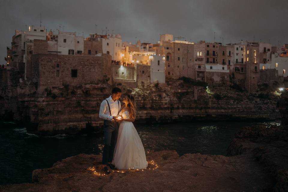 Polignano in cartollina