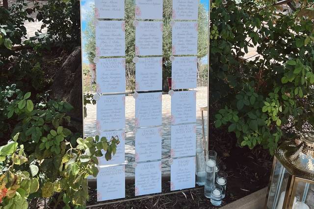 Tableau mariage