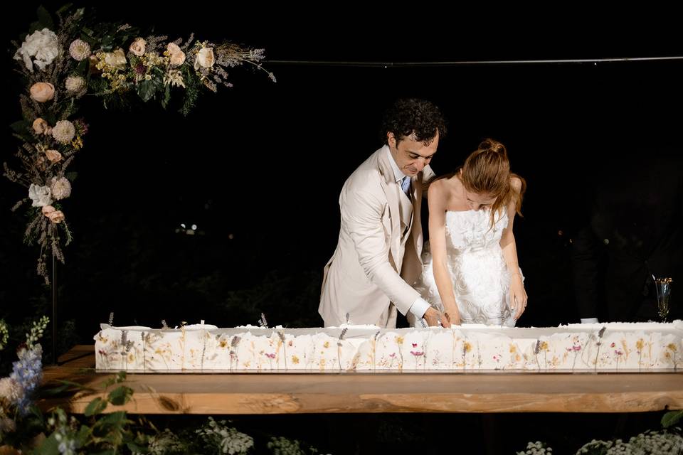 Table cake da 210 cm