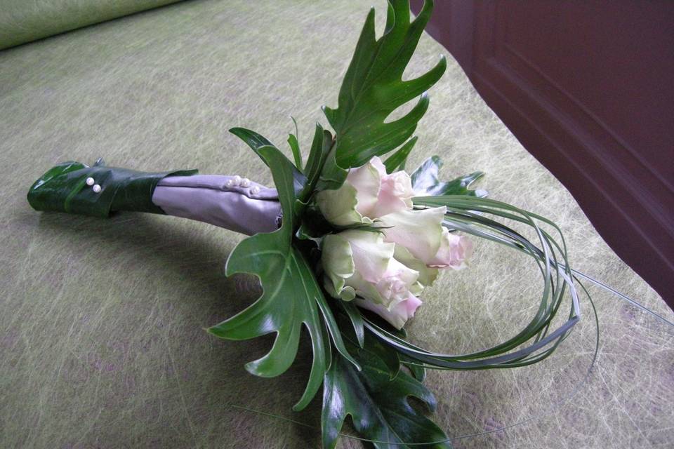 Bouquet da sposa juta