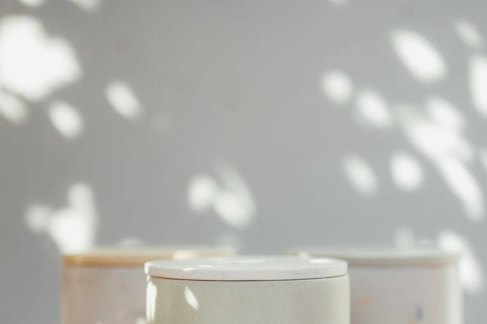 Candele terrazzo jar