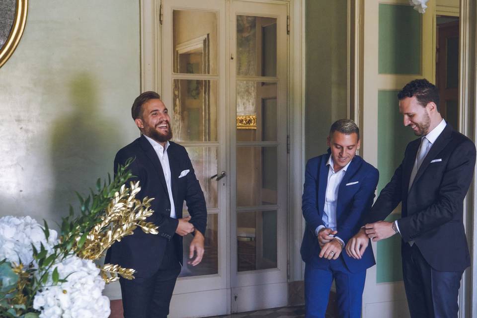 Vestizione sposo