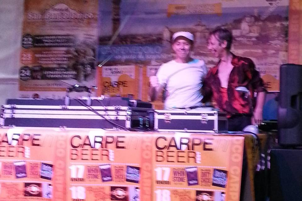 Con Joele Facchetti dj