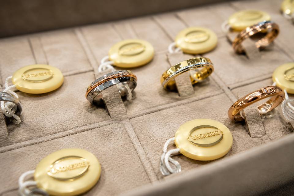 Le Fedi Nuziali Bi-Colore.